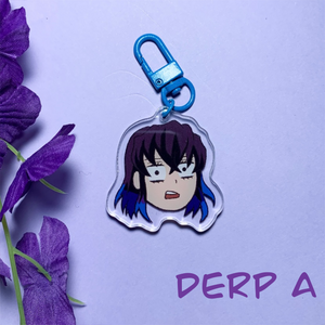 beast breathing derp keychain