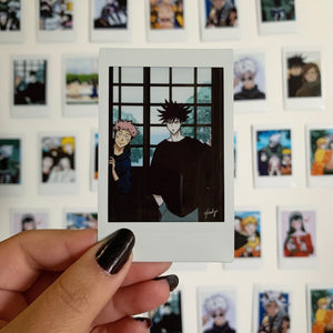 "i said you're unwelcome!" polaroid