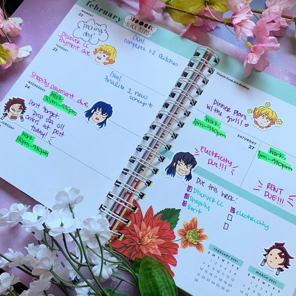 kny derp sticker set